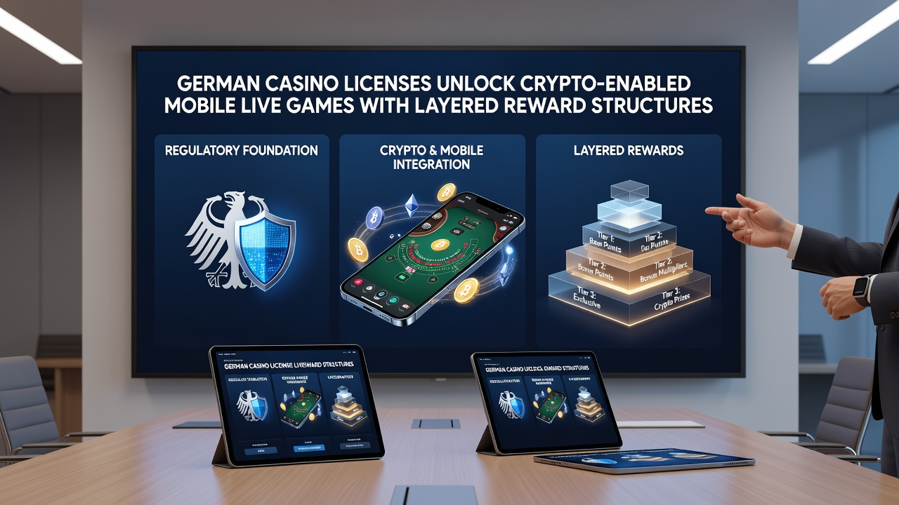 Mobile Live-Games mit Krypto-Zahlungen und gestaffelten Rewards auf lizenzierten Plattformen