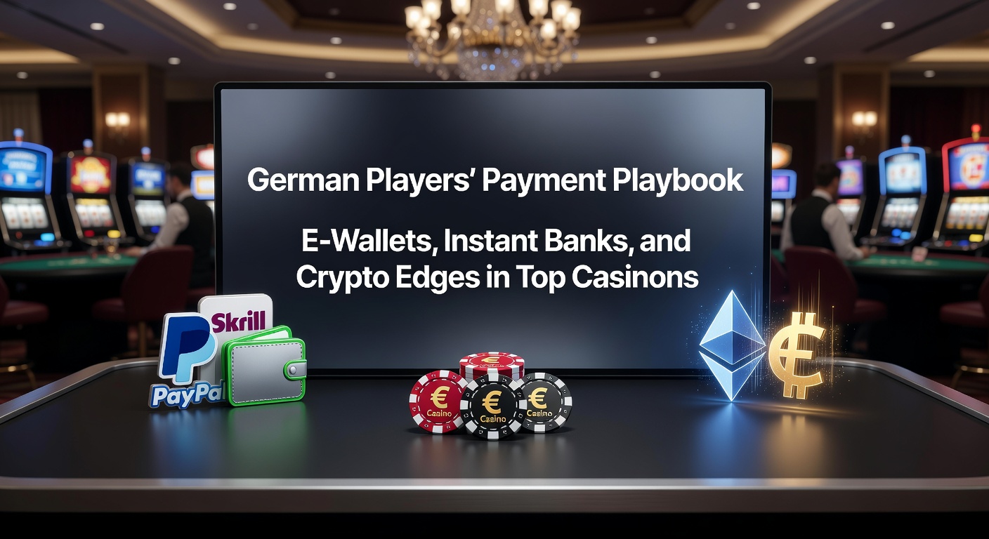 Deutsche Spieler nutzen E-Wallets und Crypto in Online-Casinos für schnelle Transaktionen