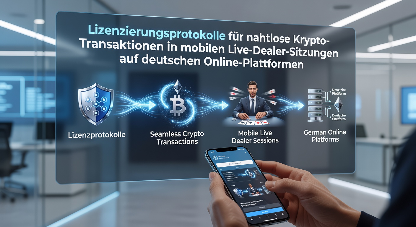 Lizenzierungsprotokolle für Krypto-Transaktionen in mobilen Live-Dealer-Sessions