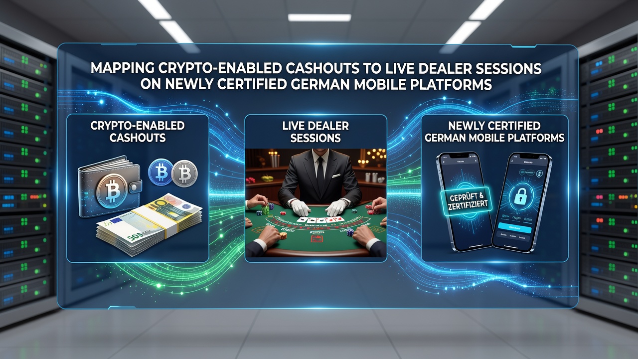 Integration von Krypto-Zahlungen in mobile Live-Dealer-Sessions